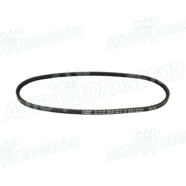 Klinasti kaiš ALFA ROMEO, AUDI, AUSTIN, BMW, JAGUAR, MAZDA, MITSUBISHI, OPEL, PEUGEOT, PORSCHE, TOYOTA, VOLKSWAGEN, VOLVO 