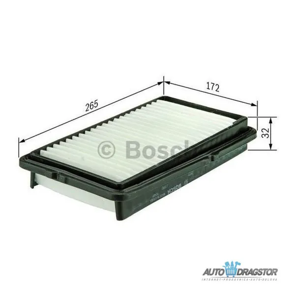 Filter vazduha SUZUKI IGNIS (FH), 00-08; 