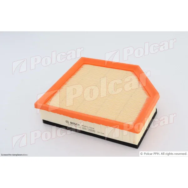 Filter vazduha VOLVO S60, 10-19; S80 (AS), 06-16; V60, 10-19; V70 (BW), 07-16; XC60, 08-17; XC70, 07-16; 