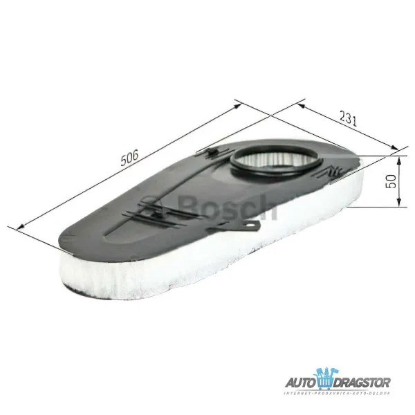 Filter vazduha BMW 5 (F10/F11), 10-17; 5 GT (F07), 09-17; 7 (F01), 08-16; 