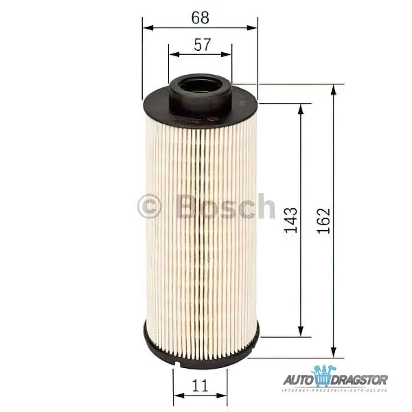 Filter goriva IVECO DAILY, 06-14; DAILY, 14-; DAILY, 99-06; 