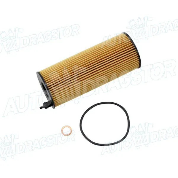 Filter ulja BMW 1 (E81/E82/E87/E88), 04-13; 3 (E90/91/92/93), 04-13; 5 (E60/61), 03-10; 5 (F10/F11), 10-17; 7 (F01), 08-16; X1 (E84), 09-15; X3 (E83), 04-10; X5 
