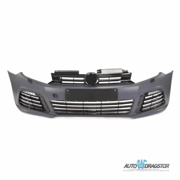 VW GOLF 6 2008-2012 PREDNJI BRANIK KOMPLETAN R20 STYLE SA LED DRL SVETLOM 