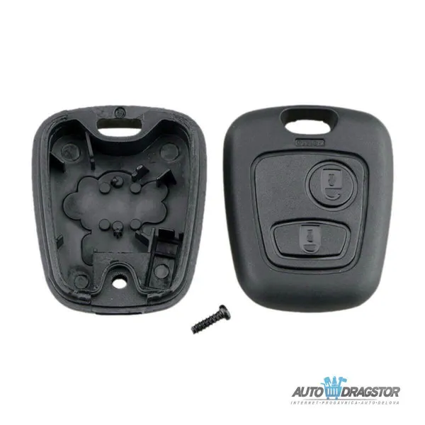 KUCISTE OKLOP KLJUCA 2 DUGMETA ZA PEUGEOT HU83 