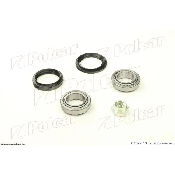 Lezaj točka, komplet FORD ESCORT III (GAA/AWA/AFD), 80-86; ESCORT IV (GAF/AWF/ABFT/AFF), 86-90; FIESTA (GFBT), 76-83; FIESTA, 83-89; ORION (GAF/ALF/AFF), 83-86 