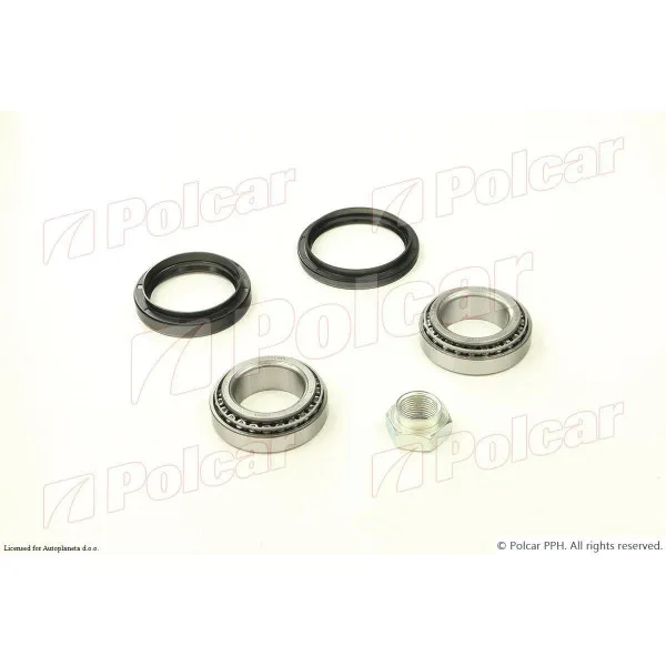 Lezaj točka, komplet FORD COURIER, 92-95; ESCORT III (GAA/AWA/AFD), 80-86; ESCORT IV (GAF/AWF/ABFT/AFF), 86-90; FIESTA (GFBT), 76-83; FIESTA, 83-89; ORION (GAF 