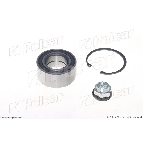 Lezaj točka, komplet RENAULT MEGANE III (Z), 08-16; SCENIC (JZ), 09-16; 