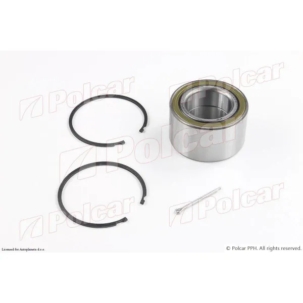 Lezaj točka, komplet NISSAN ALMERA TINO (V10), 00-06; MAXIMA (A33), 00-03; PRIMERA (P12), 01-07; X-TRAIL (T30), 01-07; 