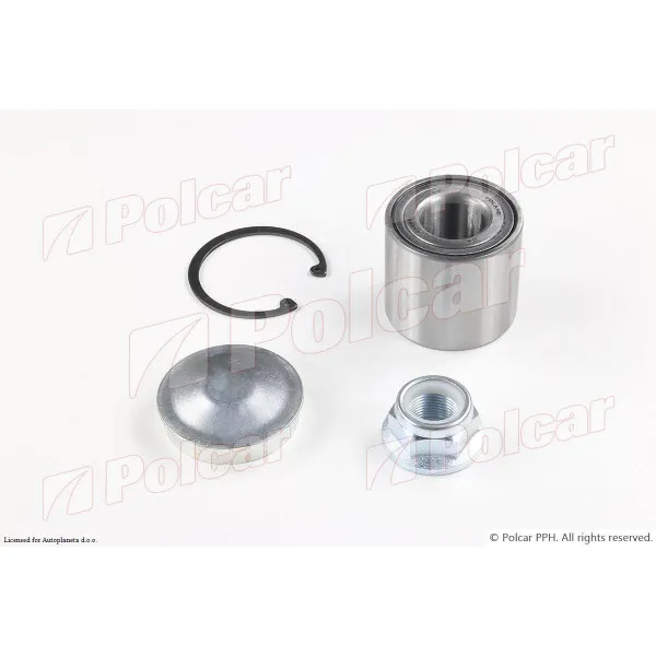 Lezaj točka, komplet RENAULT MEGANE II (M), 02-08; SCENIC II (JM), 03-09; 