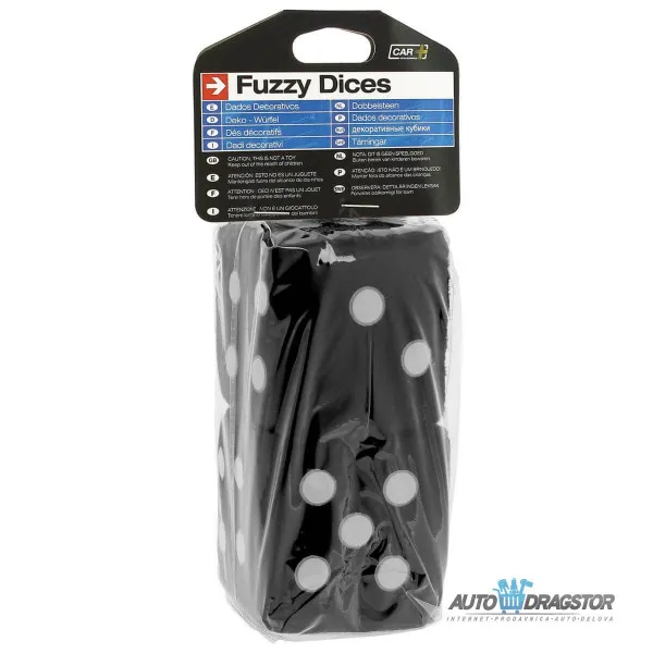 PRIVEZAK KOCKICE CRNO BELE 