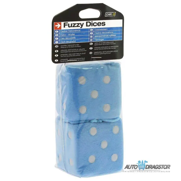 PRIVEZAK KOCKICE PLAVO-BELE 