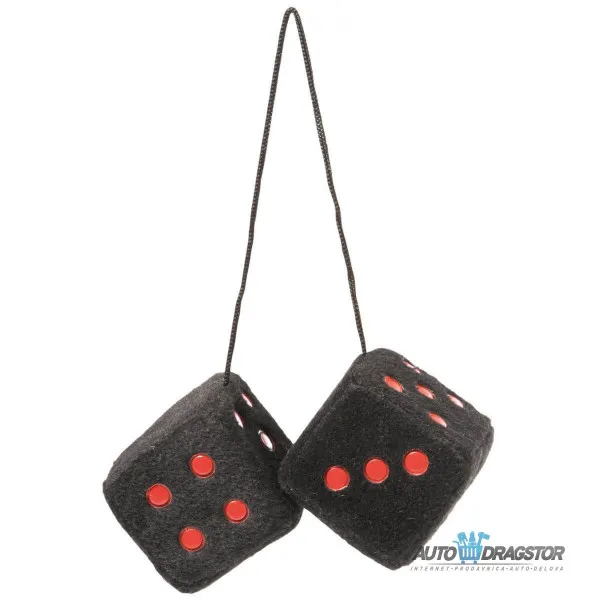 PRIVEZAK KOCKICE CRNO-CRVENE 