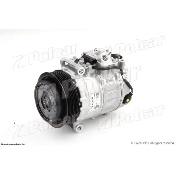 Kompresor klime MERCEDES C-KLASSE (W203), 00-07; CLC-KLASSE (CL203), 08-11; CLK-KLASSE (C209), 02-10; E-KLASSE (W211), 02-09; S-KLASSE (W220), 98-05; SL-KLASSE 