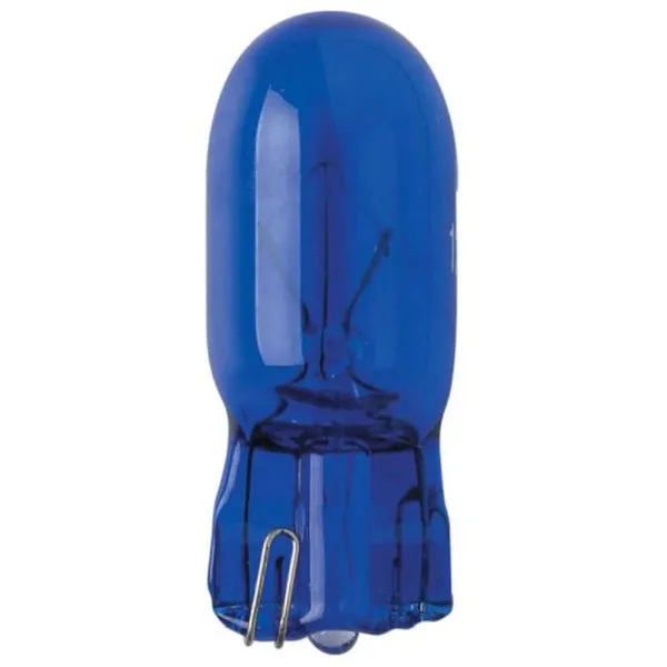 SIJALICA 12V T10 5W PLAVA 2KOM 
