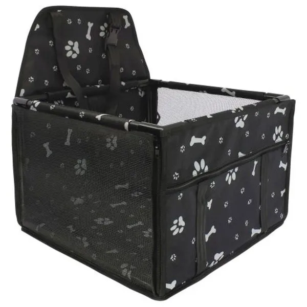 TRANSPORTNA TORBA ZA ZIVOTINJE 38.5x38.5x27CM CRNA 