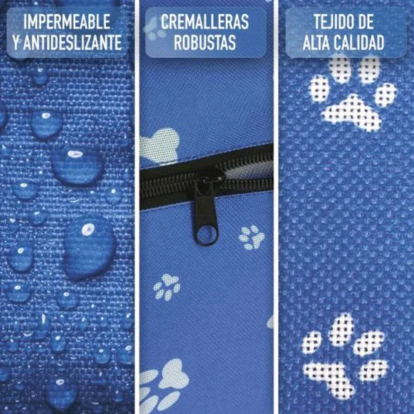 TRANSPORTNA TORBA ZA ZIVOTINJE 38.5x38.5x27CM PLAVA 