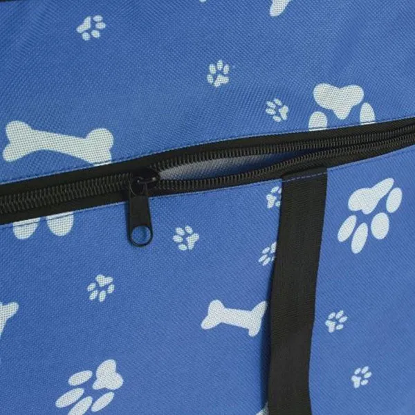 TRANSPORTNA TORBA ZA ZIVOTINJE 38.5x38.5x27CM PLAVA 