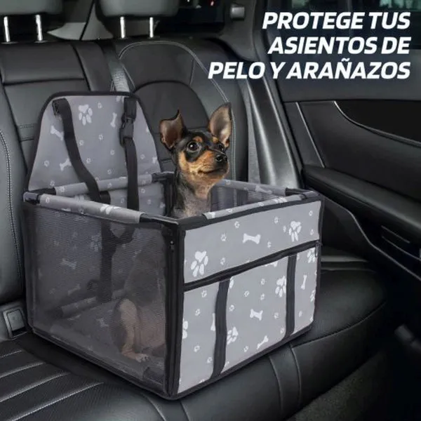 TRANSPORTNA TORBA ZA ZIVOTINJE 38.5x38.5x27CM SIVA 