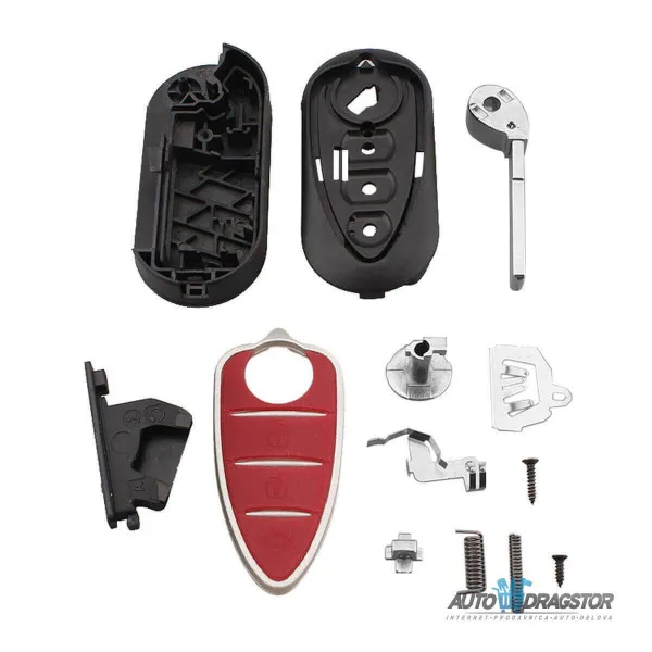 KUĆIŠTE OKLOP KLJUČA ZA ALFA ROMEO MITO,GIULETA,159,GTA 