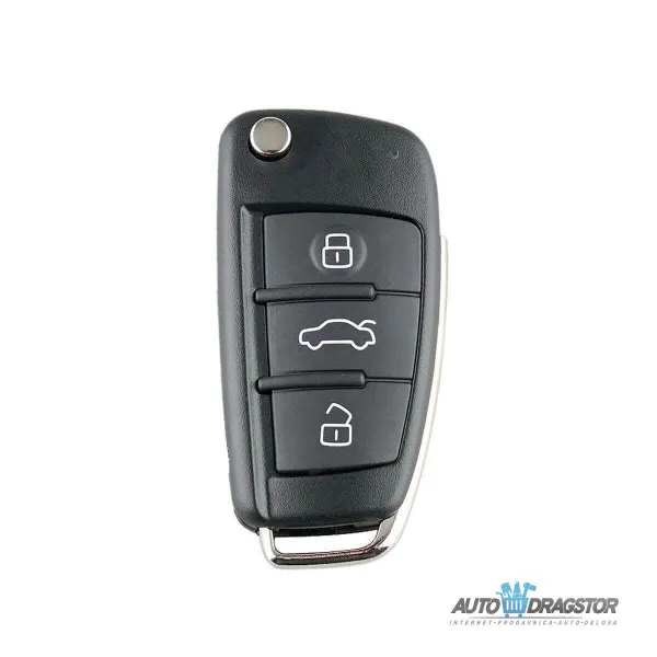 KUĆIŠTE OKLOP KLJUČA 3 dugmeta ZA AUDI A3,A4,A6,A8,Q7,S6,TT 