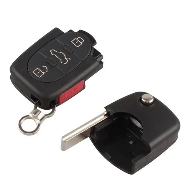 KUĆIŠTE OKLOP KLJUČA 4 DUGMETA ZA AUDI 