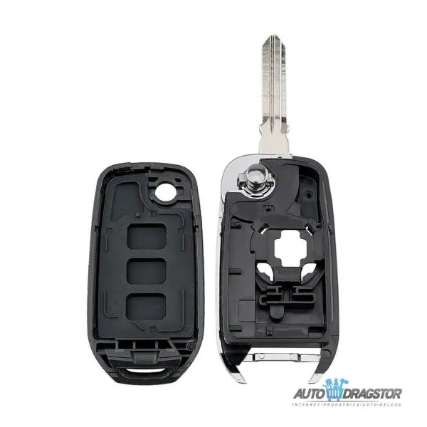 KUĆIŠTE OKLOP KLJUČA  2 DUGMETA ZA RENAULT MEGANE 
