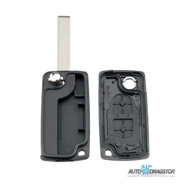 KUĆIŠTE OKLOP KLJUČA 2 dugmeta HU83/CE0523 ZA PEUGEOT/CITROEN 