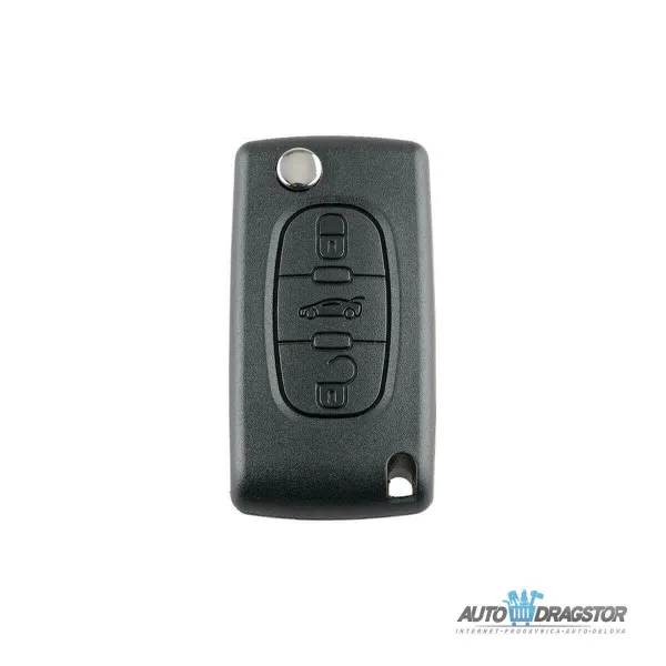 KUĆIŠTE OKLOP KLJUČA 3 DUGMETA ZA  HU83/CE0536  PEUGEOT/CITROEN HU 83 