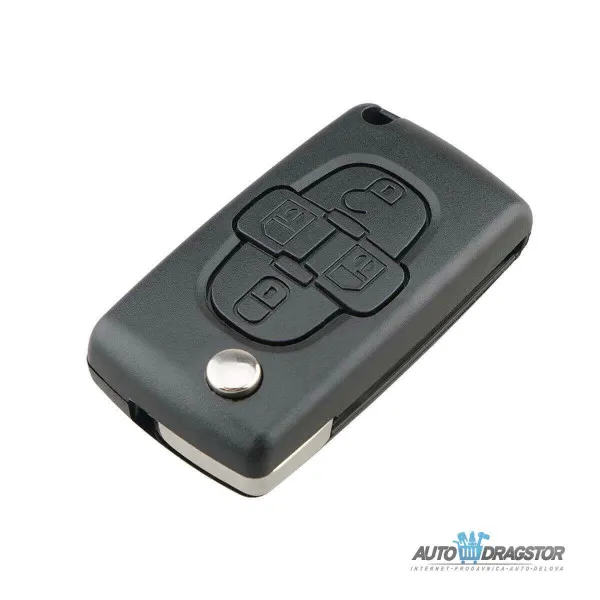 KUĆIŠTE OKLOP KLJUČA 3 dugmeta ZA PEUGEOT/CITROEN HU83/CE0523 