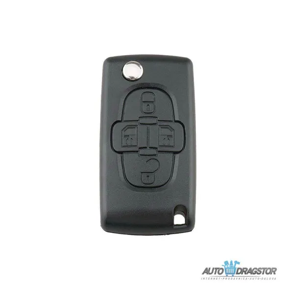 KUĆIŠTE OKLOP KLJUČA 3 dugmeta ZA PEUGEOT/CITROEN HU83/CE0523 