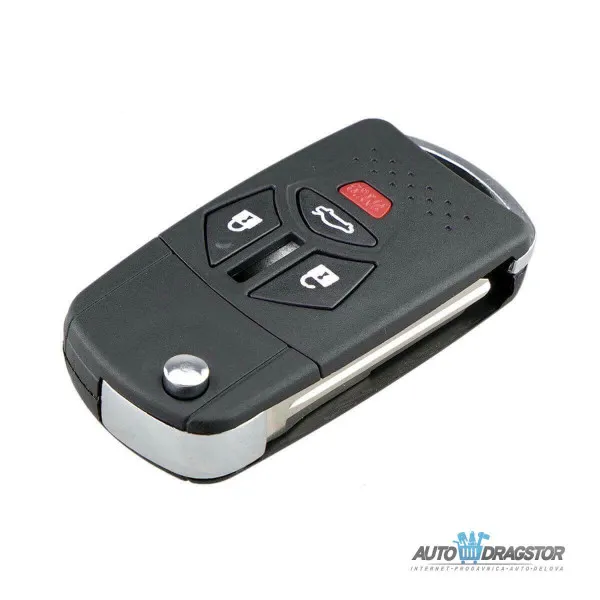 KUĆIŠTE OKLOP KLJUČA 3+1 dugme ZA MITSUBISHI 