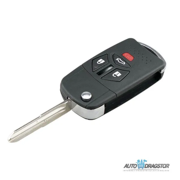 KUĆIŠTE OKLOP KLJUČA 3+1 dugme ZA MITSUBISHI 
