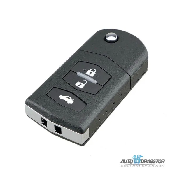 KUĆIŠTE OKLOP KLJUČA 3 dugmeta ZA MAZDA 2,3,5,6 