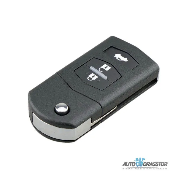 KUĆIŠTE OKLOP KLJUČA 3 dugmeta ZA MAZDA 2,3,5,6 