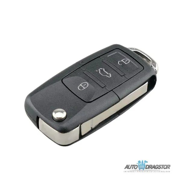 KUĆIŠTE OKLOP KLJUČA 3+1 dugme ZA VW HU66 NOVI TIP 
