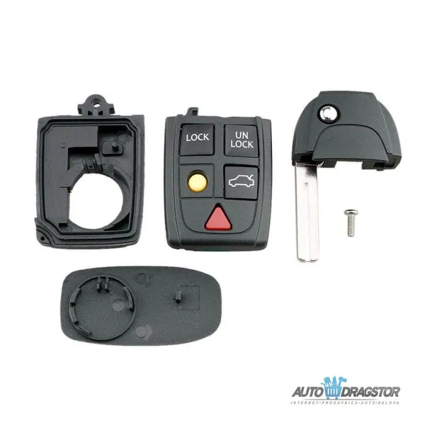KUĆIŠTE OKLOP KLJUČA 5 dugmeta ZA VOLVO 