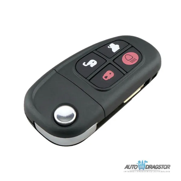 KUĆIŠTE OKLOP KLJUČA 4 dugmeta ZA JAGUAR 