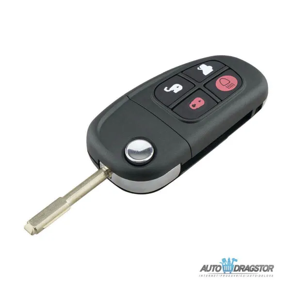 KUĆIŠTE OKLOP KLJUČA 4 dugmeta ZA JAGUAR 