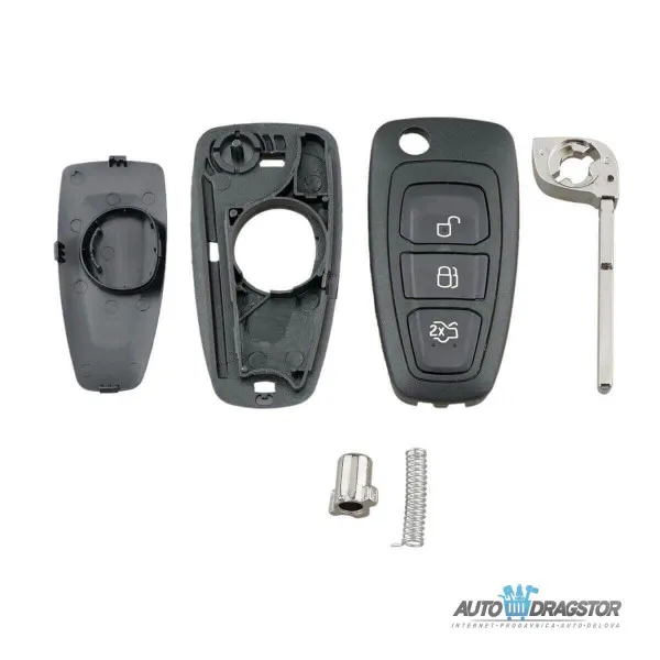 KUĆIŠTE OKLOP KLJUČA 3 dugmeta ZA FORD HU101 