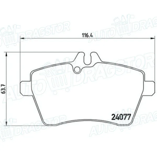 Set za popravku kočionih klješta CITROËN, FIAT, LANCIA, NISSAN, OPEL, PEUGEOT, RENAULT 
