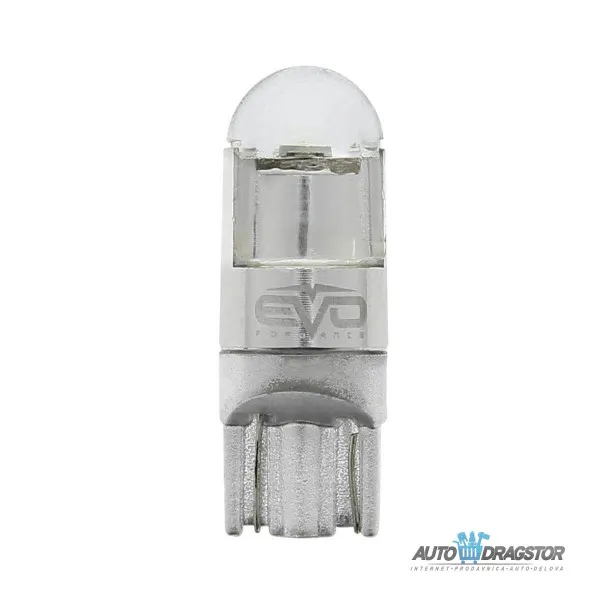 SIJALICA 12V T10 LED BULLET CANBUS BELA 2KOM 