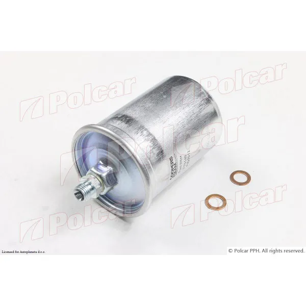 Filter goriva MERCEDES 190 (W201), 82-93; C-KLASSE (W202), 93-01; G-KLASSE (W460), 79-93; S-KLASSE (W116), 72-80; S-KLASSE (W126), 79-91; SL-KLASSE (R107), 72-8 