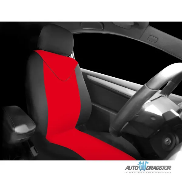 AUTOPRESVALAKE UNIVERZALNE UNICORN CRVENO/CRNE 2KOM 