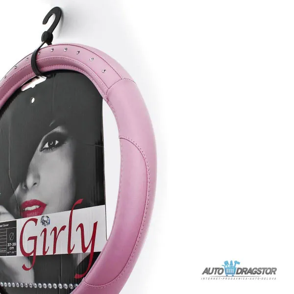 OBLOGA VOLANA ROZE SA CIRKONIMA 