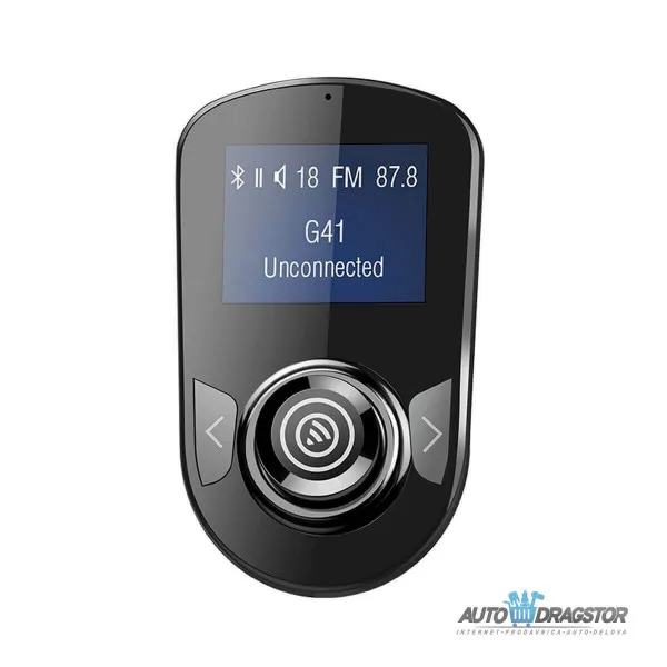 FM PREDAJNIK (TRANSMITER), 1 USB ULAZ, BLUETOOTH 5.0,MP3/WMA 