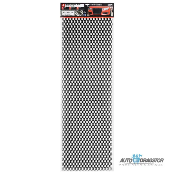 PVC MREZICA ZA GRIL CRNA 120x40CM 