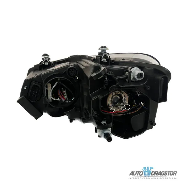 VW GOLF 6 2008-2012 FAROVI ANGEL EYES CRNI SA MOTOROM ZA PODEŠAVANJE SET-2KOM 