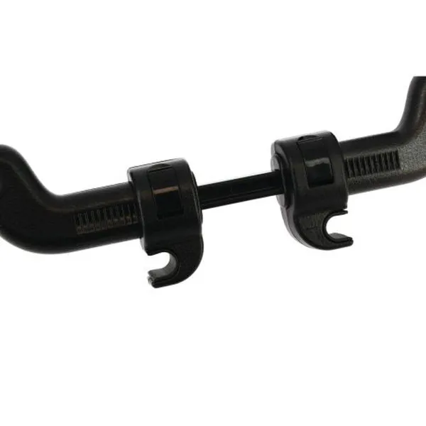 DRŽAČ ZA GLAVU CRNI SA CRVENIM KONCEM 