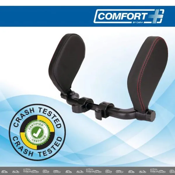 DRŽAČ ZA GLAVU CRNI SA CRVENIM KONCEM 