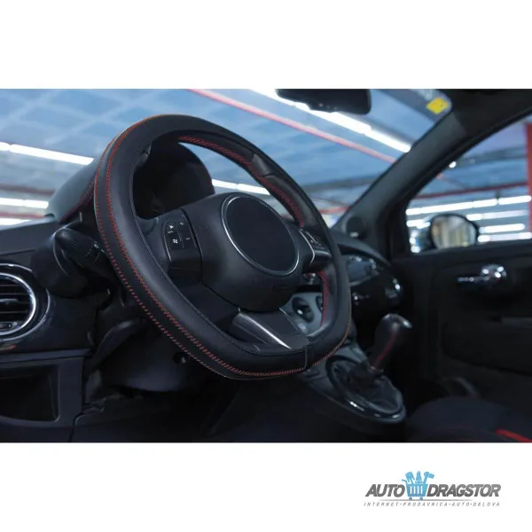 OBLOGA VOLANA CRNA SA CRVENIM ŠTEPOM 